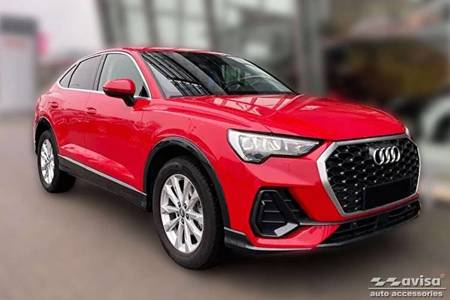 Nakładka na zderzak tylny do AUDI Q3 2 Sportback (Carbon fiber)