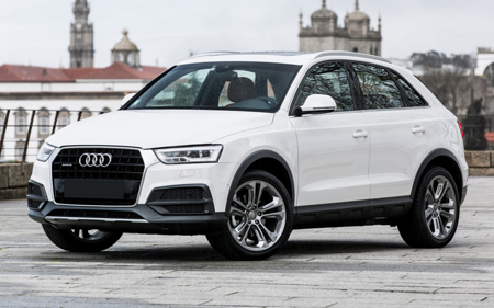 Nakładka na zderzak tylny do Audi Q3 Carbon (czarny)