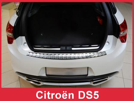 Nakładka na zderzak tylny do CITROEN DS5 (Stal)