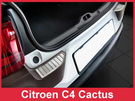 Nakładka na zderzak tylny do Citroën C4 Cactus (Stal) 2/35113