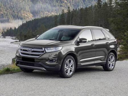 Nakładka na zderzak tylny do Ford Edge 2 (Stal)