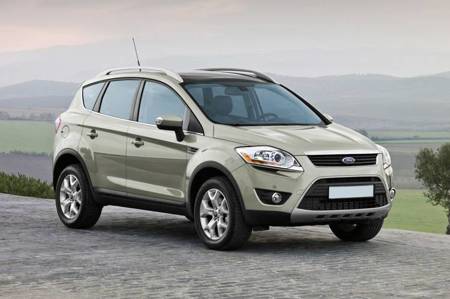 Nakładka na zderzak tylny do Ford Kuga I (Stal)