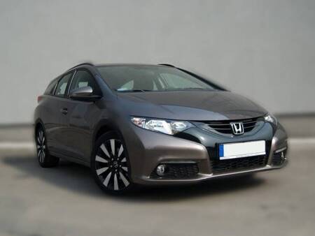 Nakładka na zderzak tylny do Honda Civic 9 Tourer (Stal)