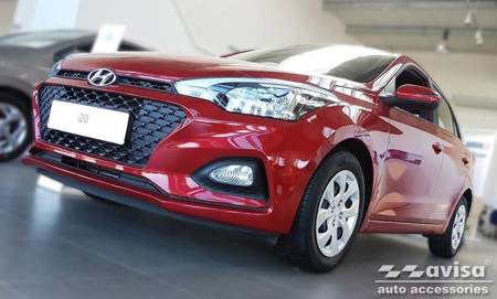 Nakładka na zderzak tylny do Hyundai i20 II (Stal)