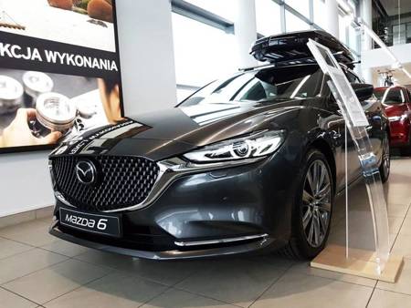 Nakładka na zderzak tylny do Mazda 6 Kombi (Stal)