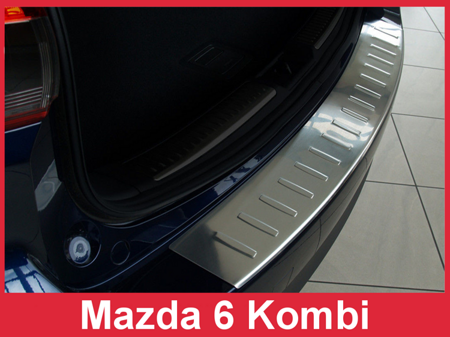 Nakładka na zderzak tylny do Mazda 6 Kombi (Stal)