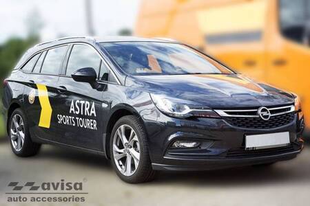 Nakładka na zderzak tylny do Opel Astra 5 K Sport Tourer (Carbon Fiber)