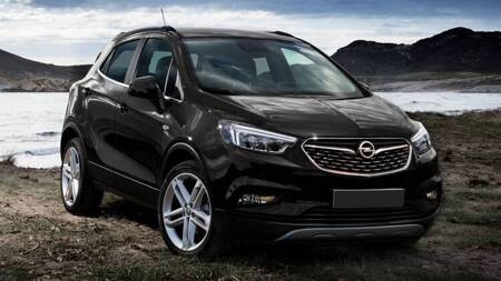 Nakładka na zderzak tylny do Opel Mokka X Carbon (czarny)