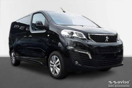 Nakładka na zderzak tylny do Peugeot Traveller (Carbon Fiber))