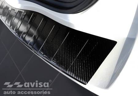 Nakładka na zderzak tylny do Renault Koleos 2 (Carbon Fiber)