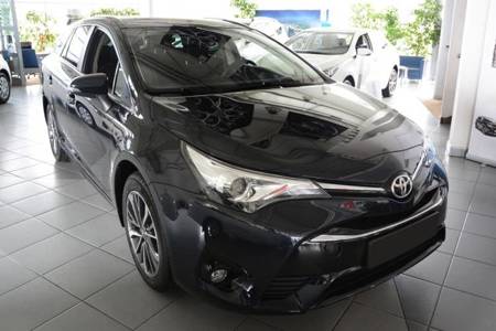 Nakładka na zderzak tylny do Toyota Avensis Mk 3 FL Kombi (czarna)