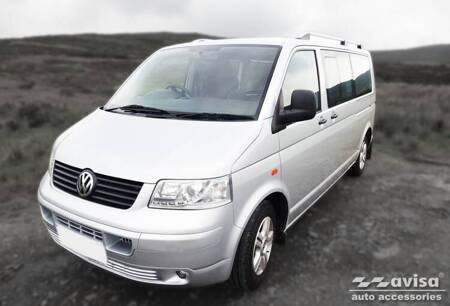 Nakładka na zderzak tylny do Volkswagen Transporter T5 (Czarna)