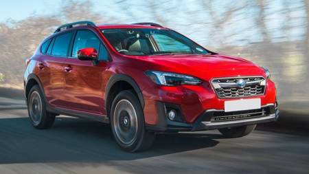 Nakładki na progi do Subaru XV II (czarne)