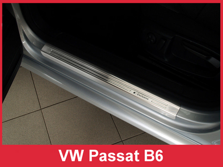 Nakładki progowe Volkswagen Passat B6 (Stal)