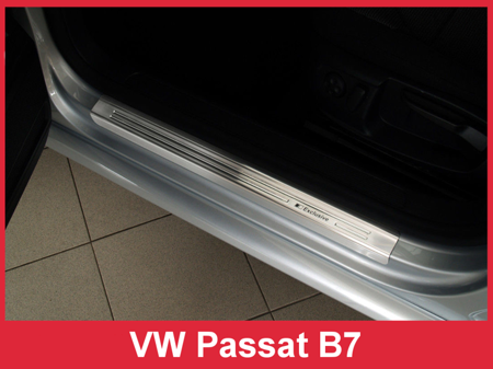 Nakładki progowe Volkswagen Passat B7 (Stal)