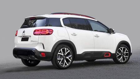 Nakładki progowe do Citroen C5 Aircross (czarne)