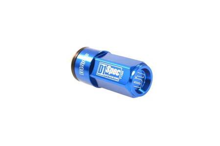 Nakrętki M12x1.25 2w1 Stal 55mm D1Spec Orginal Blue Stożek Heptagon