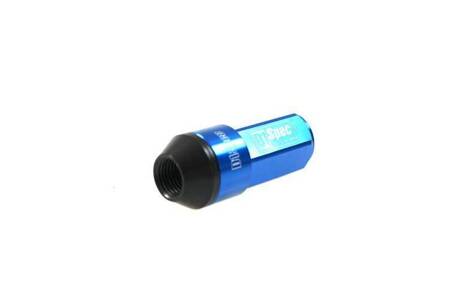 Nakrętki M12x1.5 2w1 Stal 55mm D1Spec Orginal Blue Stożek Heptagon