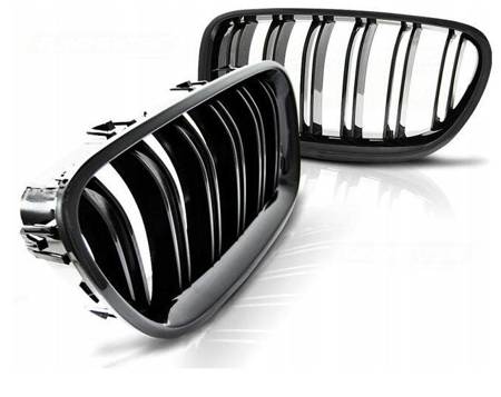 Nerki grill atrapa BMW F10/F11  POŁYSK M5 STYLE 2szt