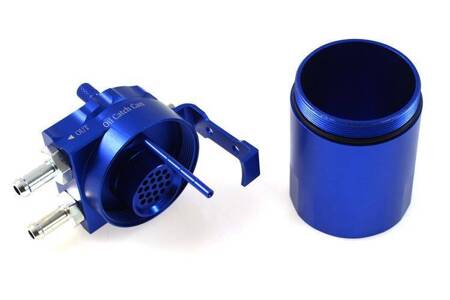 Oil catch tank 0.3L 10mm / 15mm TurboWorks PRO Blue