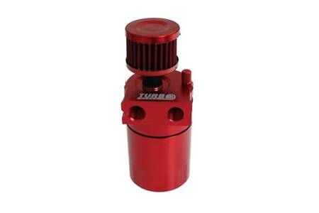 Oil catch tank 0.3L 10mm / 15mm TurboWorks PRO Red