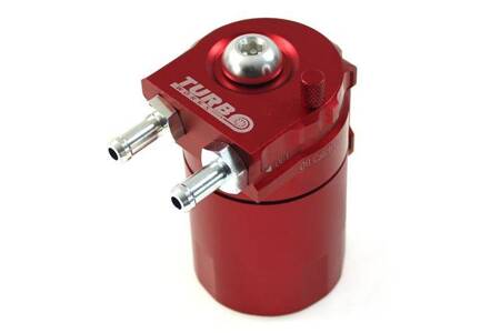 Oil catch tank 0.3L 10mm / 15mm TurboWorks PRO Red