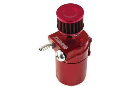 Oil catch tank 0.3L 10mm / 15mm TurboWorks PRO Red