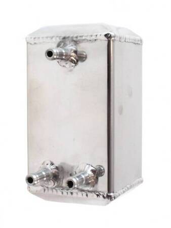 Oil catch tank 1L 9mm TurboWorks Silver