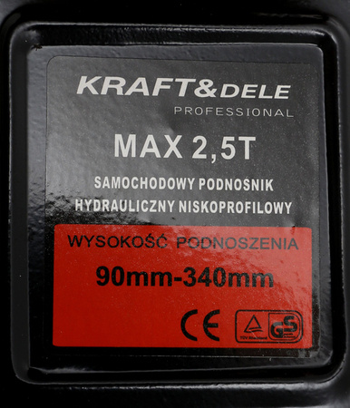 PODNOŚNIK NISKOPROFILOWY 2,5T KD1362