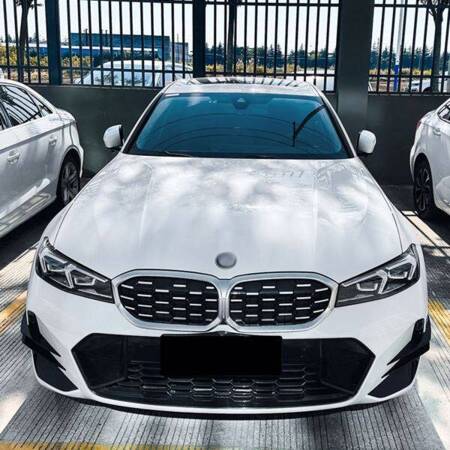 PRZEDNIE SPLITERY AERO BMW G20 G21 LCI GLOSS BLACK