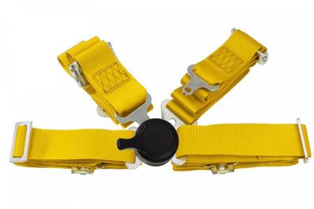 Pasy sportowe 4p 2" Yellow - Quick