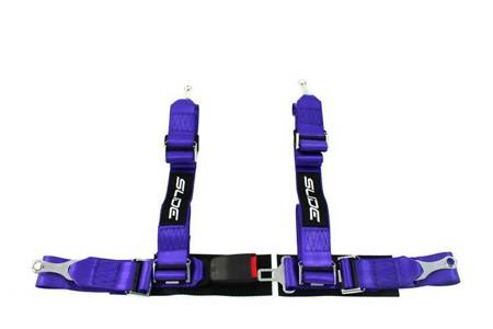 Pasy sportowe SLIDE 4p 2" Purple