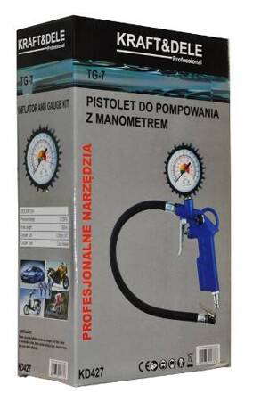 Pistolet z manometrem KD427