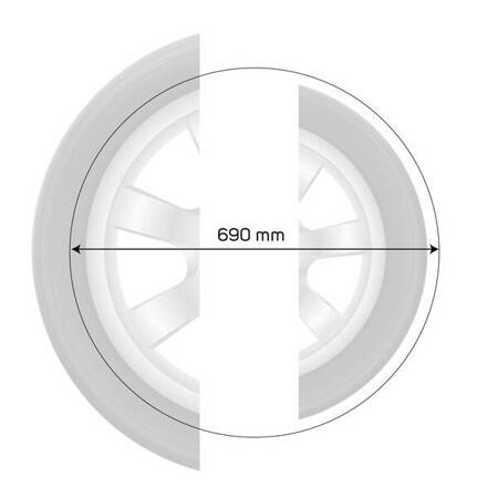 Przekładka gumowa koła 690mm 27'' / Zabezpieczenie przy przechowywaniu felg