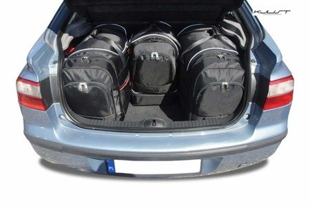 RENAULT LAGUNA HATCHBACK 2001-2007 TORBY DO BAGAŻNIKA 4 SZT