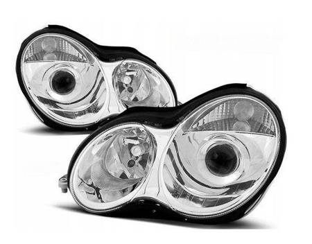 Reflektory lampy przednie MERCEDES W203 C-KLASA ch