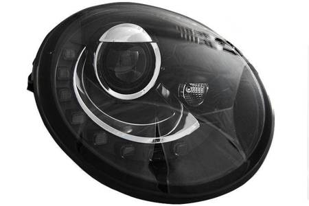 Reflektory lampy przednie VW New Beetle Black