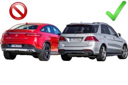 STOPNIE PROGOWE MERCEDES W166 11- GLE SUV 15- ALU