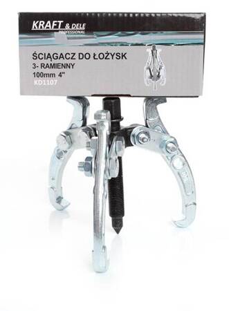 Ściągacz do łożysk 3-ramienny  4" 100mm KD1107