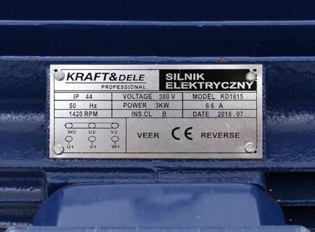 Silnik elektryczny 3,0KW 380V KD1815