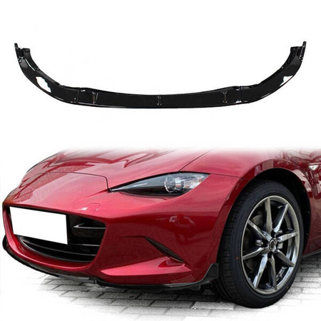 Splitter przedni Mazda MX-5 16-20 Gloss Black