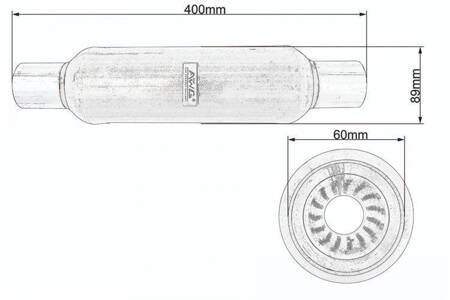 Strumienica łuskowa fi 60 AWG