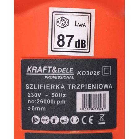 Szlifierka prosta trzpieniowa 1500W KD3026