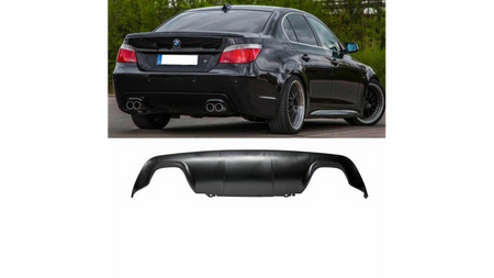 Tylny dyfuzor Matt Black  BMW 5 (E60) Sedan (E61) Touring 2001-2010