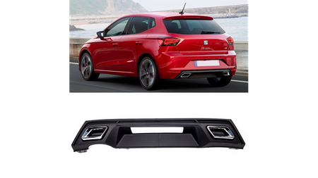 Tylny dyfuzor SEAT IBIZA Mk V przed liftem 2017-obecnie