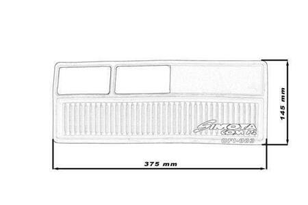 Wkładka SIMOTA OFI003 375X145mm