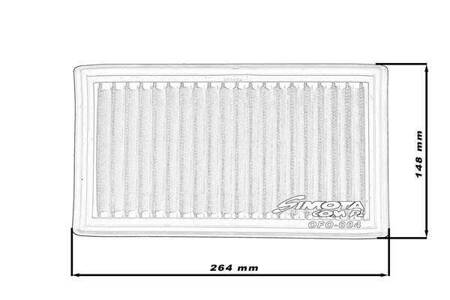 Wkładka SIMOTA OFO004 264X150mm