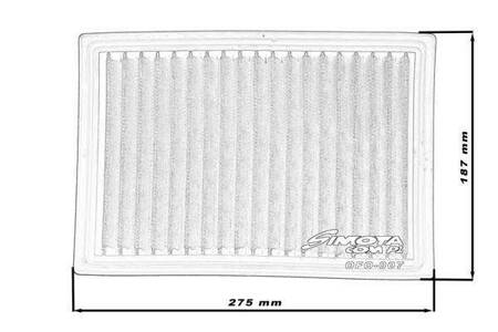 Wkładka SIMOTA OFO007 275X187mm