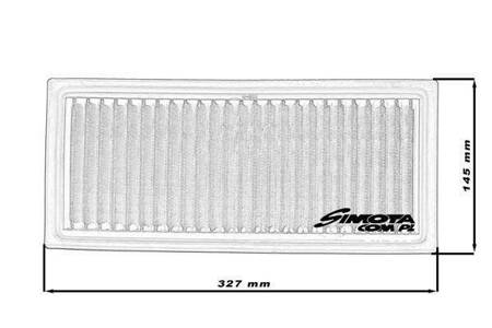 Wkładka SIMOTA OH008 327X145mm