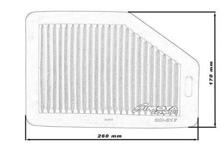 Wkładka SIMOTA OH017 260X170mm